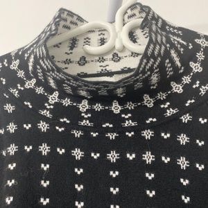 Black and Cream sweater